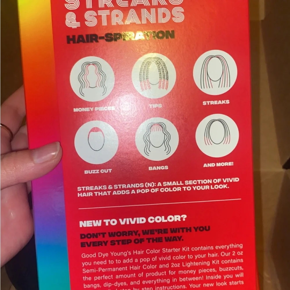 Streaks and strands hair coloring kit brand new - Picture 5 of 7